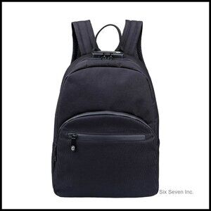 Smell Proof Backpack with Lock Travel Daypack Compact Lightweight Polyester